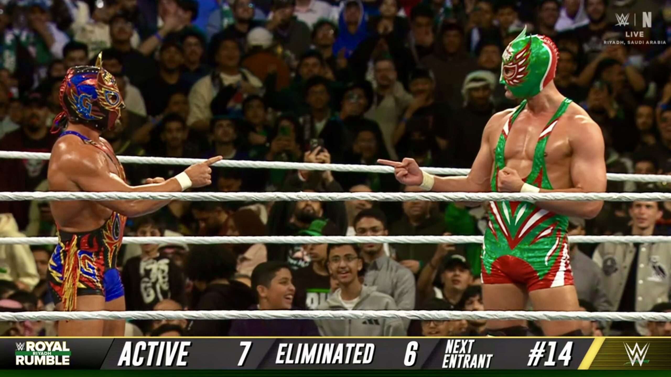 2560x1440 Chad Gable returns as 'Original El Grande Americano' at the Royal Rumble