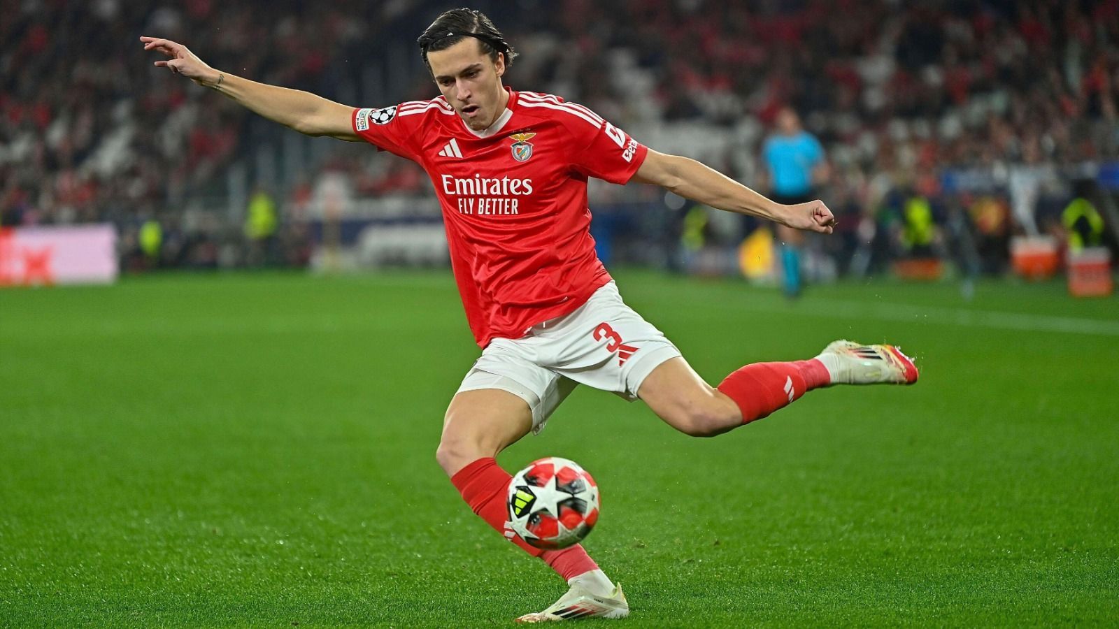 1600x900 Vodacom Soccer. News. Real Madrid and Man Utd battle for Benfica's Alvaro Carreras