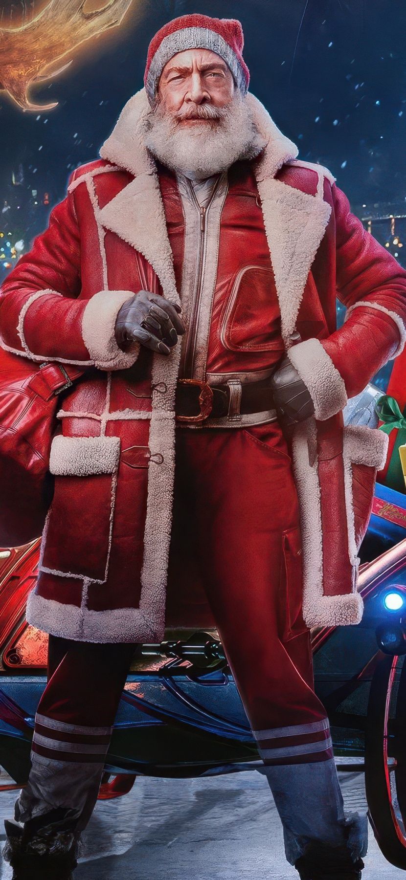 830x1800 J K Simmons as Santa Claus in Red One 2024 Christmas comedy Movie 4K UHD Wallpaper for UltraHD Desktop and TV : Widescreen and UltraWide Display : Dual Monitor : Smartphone and Tablet Devices