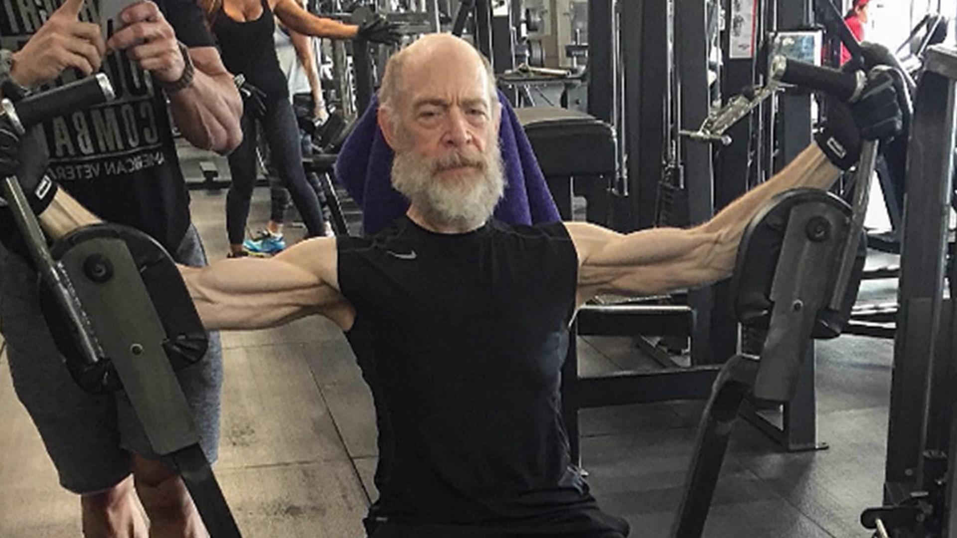 1920x1080 J.K. Simmons puts your summer body to shame with ripped arms in new photo