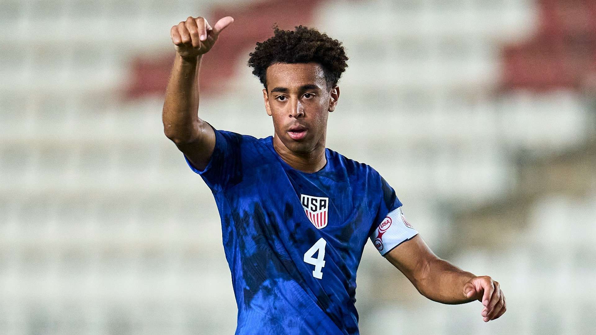 1920x1080 Leeds united's Tyler Adams made USMNT captain for 2022 World Cup. Goal.com Ghana