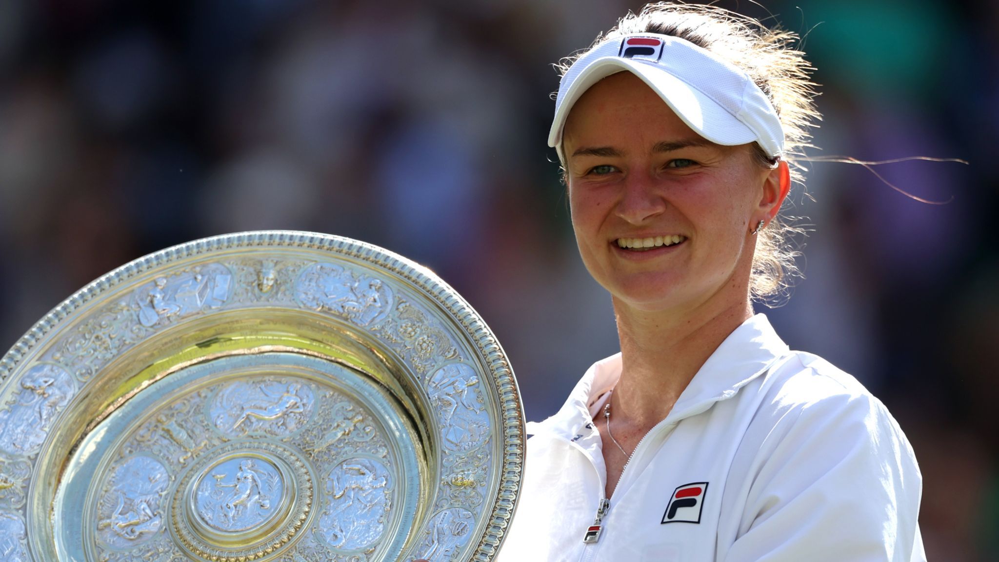 2048x1152 Wimbledon: Barbora Krejcikova wins second Grand Slam title with victory over Jasmine Paolini on Centre Court
