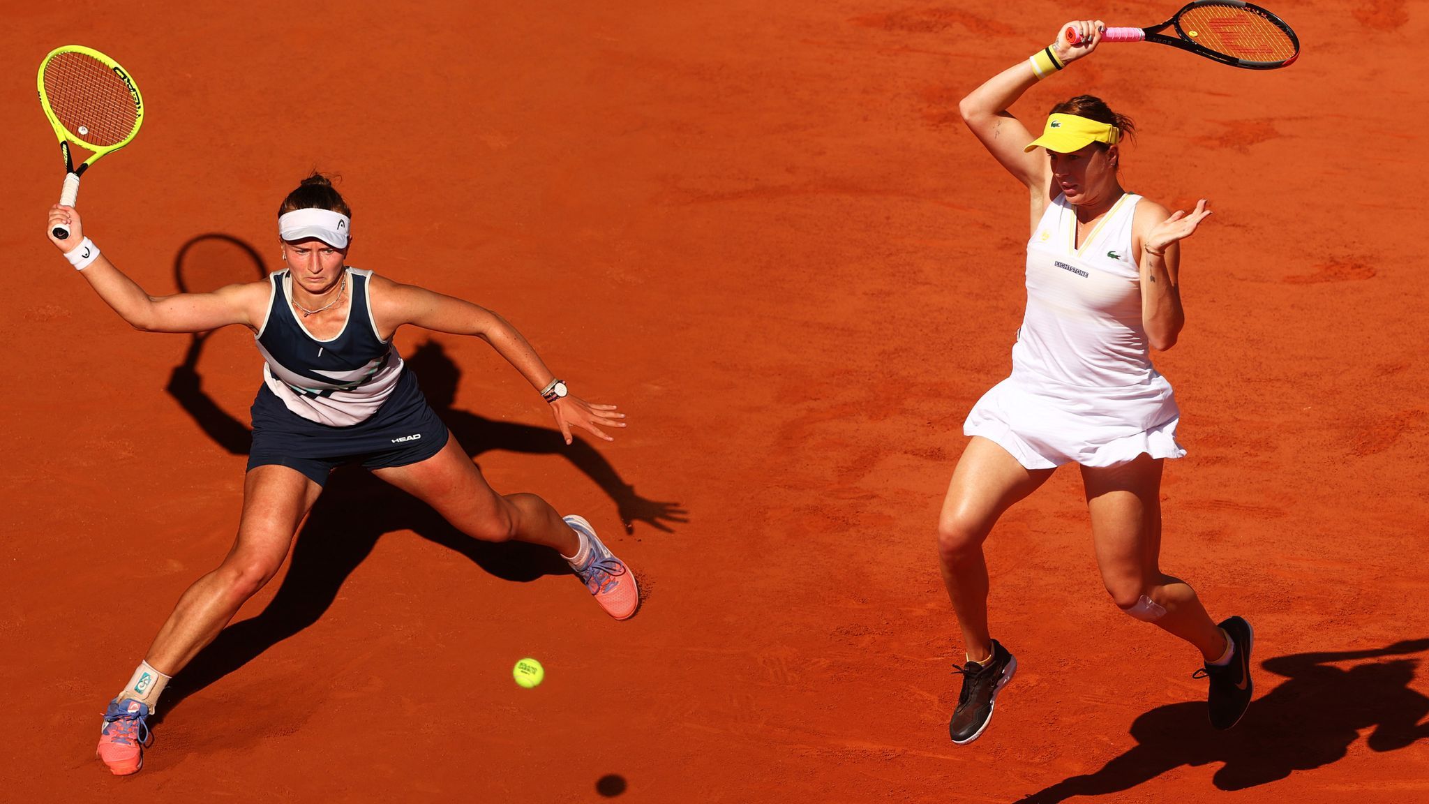 2048x1152 French Open: Barbora Krejcikova and Anastasia Pavlyuchenkova to duel for title