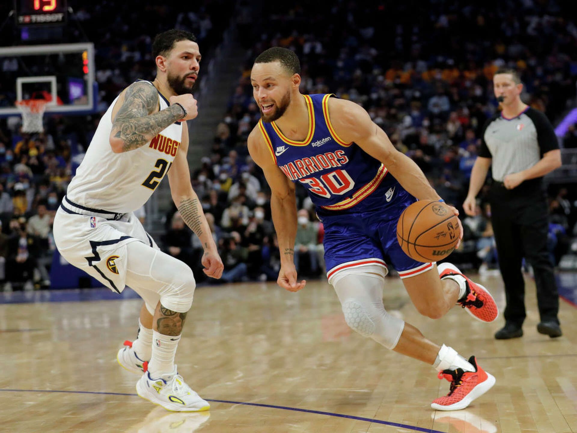 1920x1440 Nuggets' Rivers slams Warriors broadcasters for 'disrespectful' comments