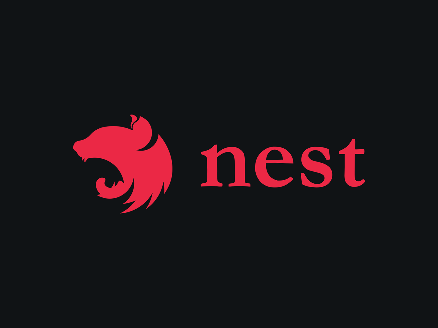 1400x1050 Nest JS official logo - Behance