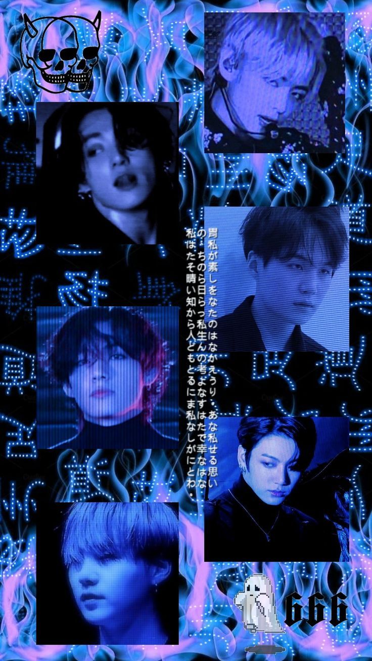 736x1308 Bts cybergoth wallpaper