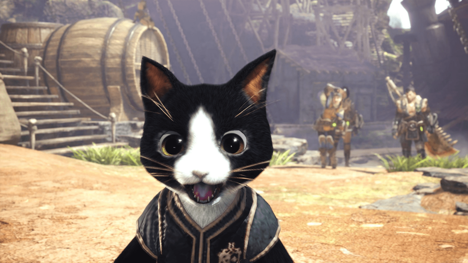 1600x900 Monster Hunter: World Palicos: all the Grimalkyne locations, how to upgrade Palico. Rock Paper Shotgun