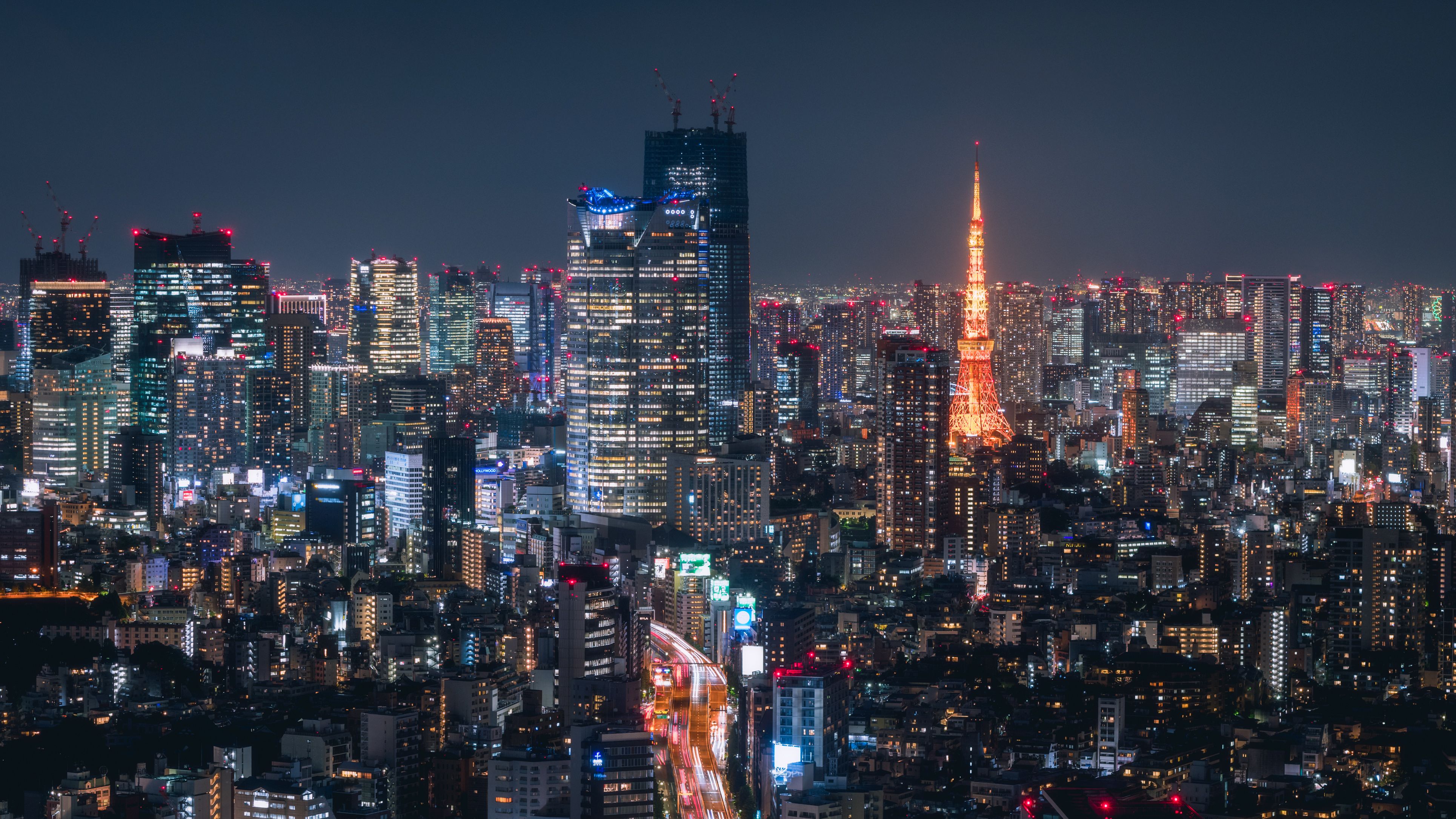 3859x2171 Overlooking Tokyo from Shibuya Sky