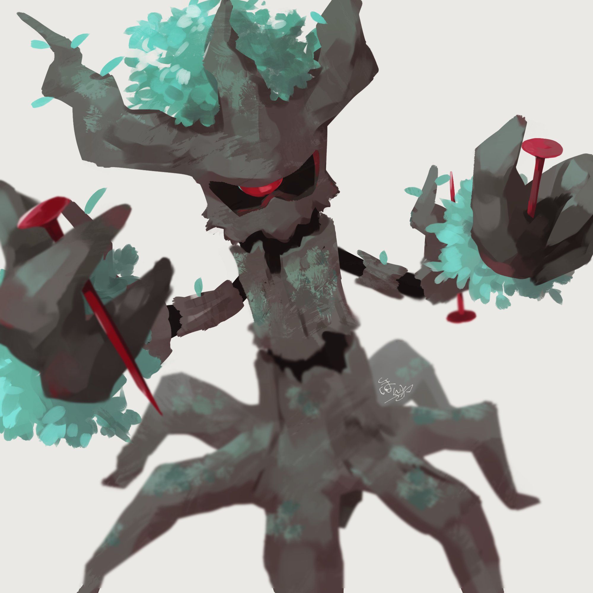 2000x2000 Trevenantémon by Honwasa Anime Image Board