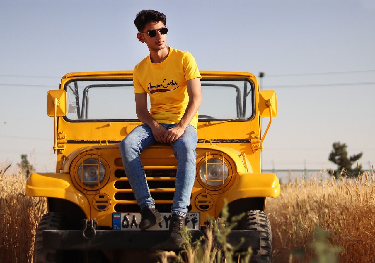 1280x900 Free Yellow Jeep & Jeep Image