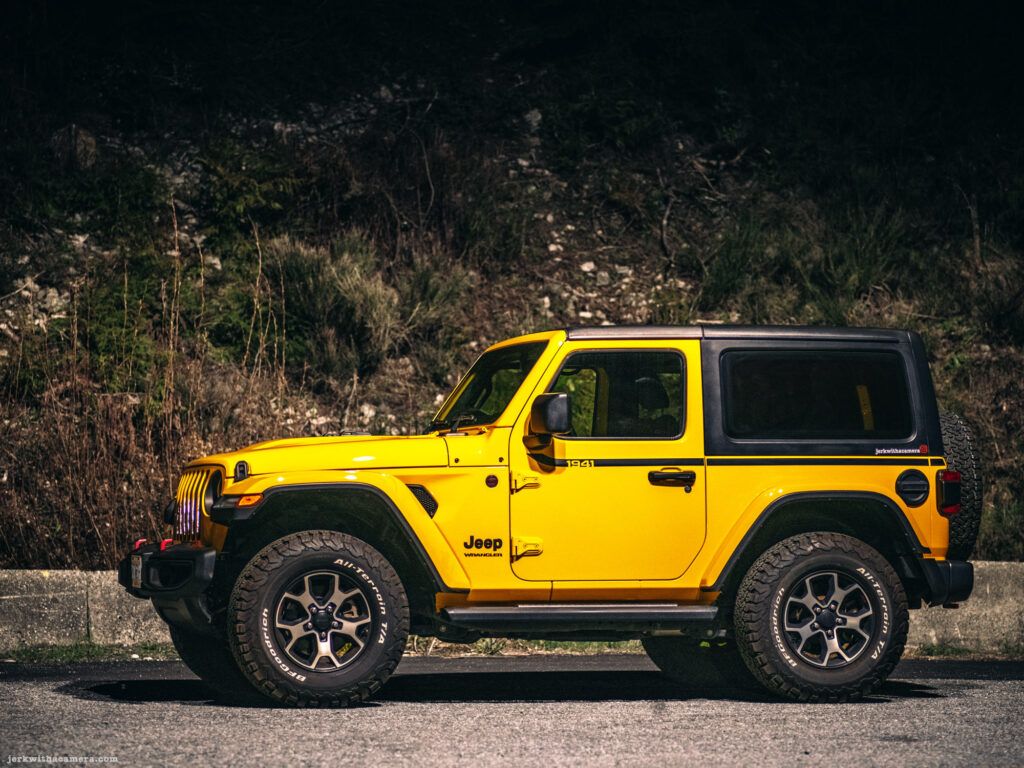 1024x768 Night Photo of The New Jeep Wrangler JL
