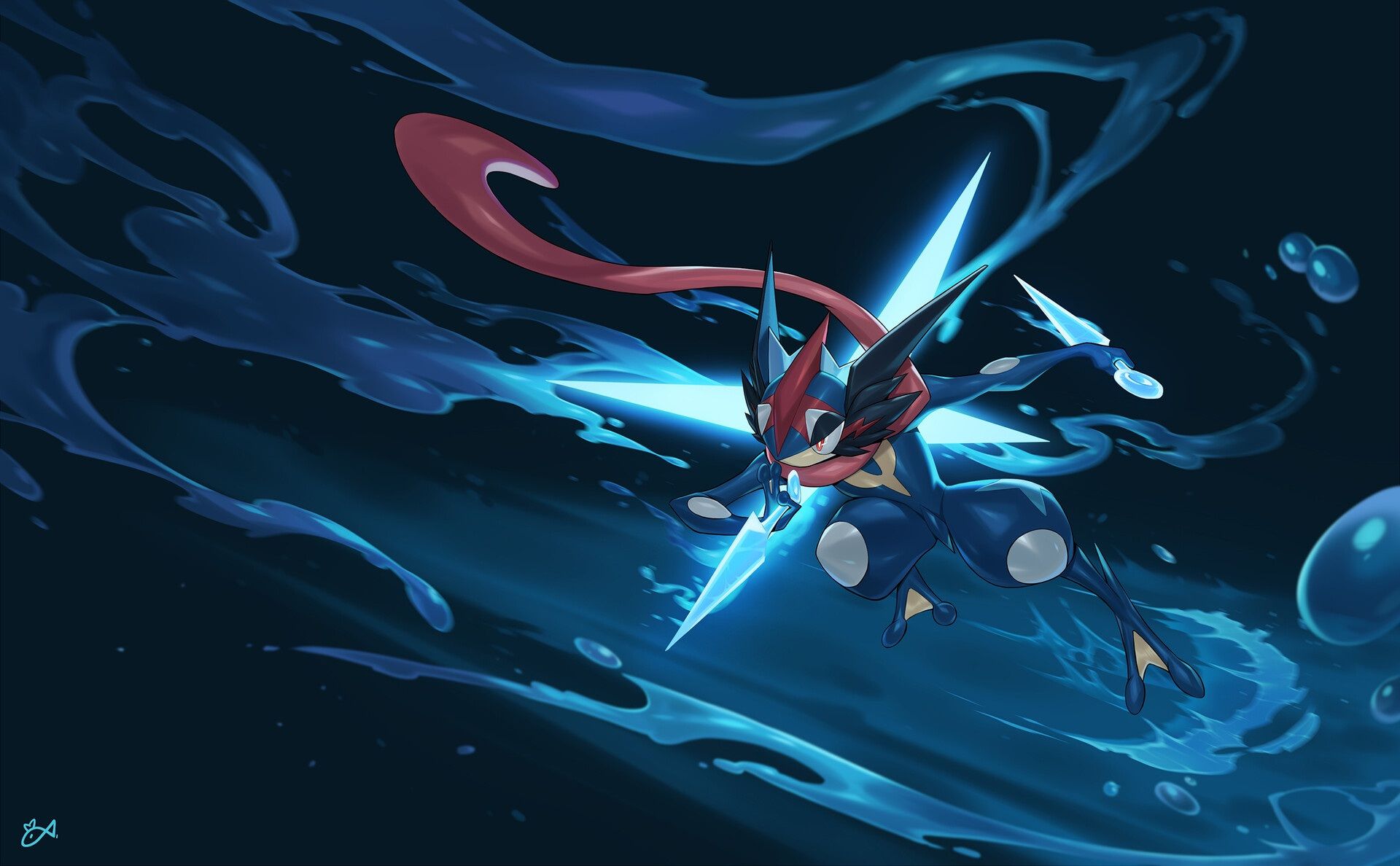 1920x1188 Greninja (Pokémon) Wallpaper and Background: Free HD Download