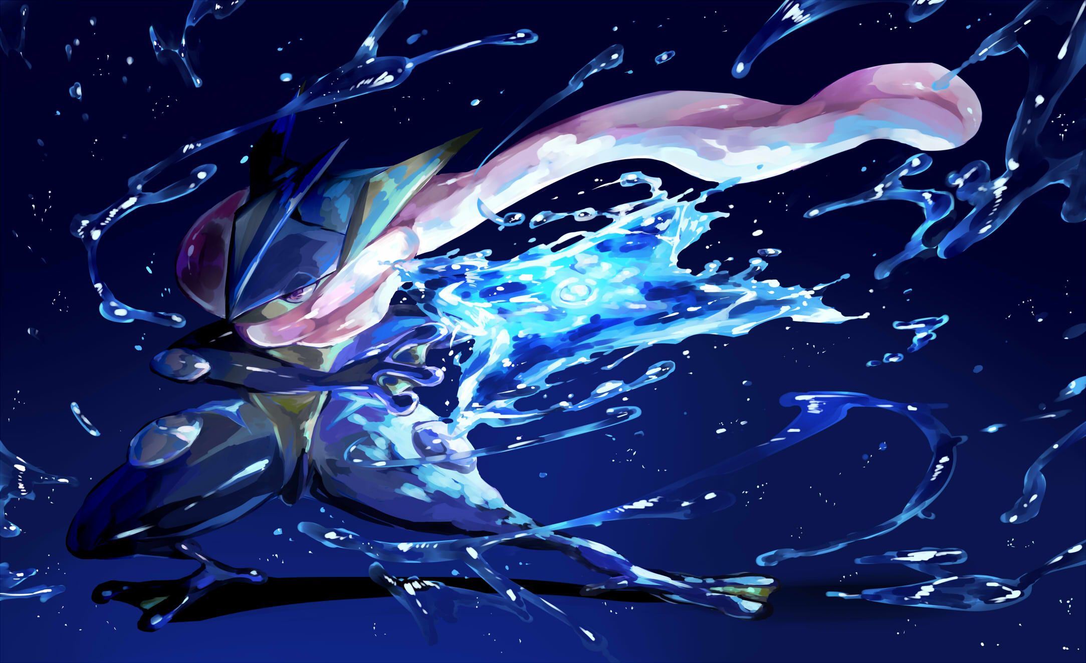 2167x1324 Greninja Wallpaper