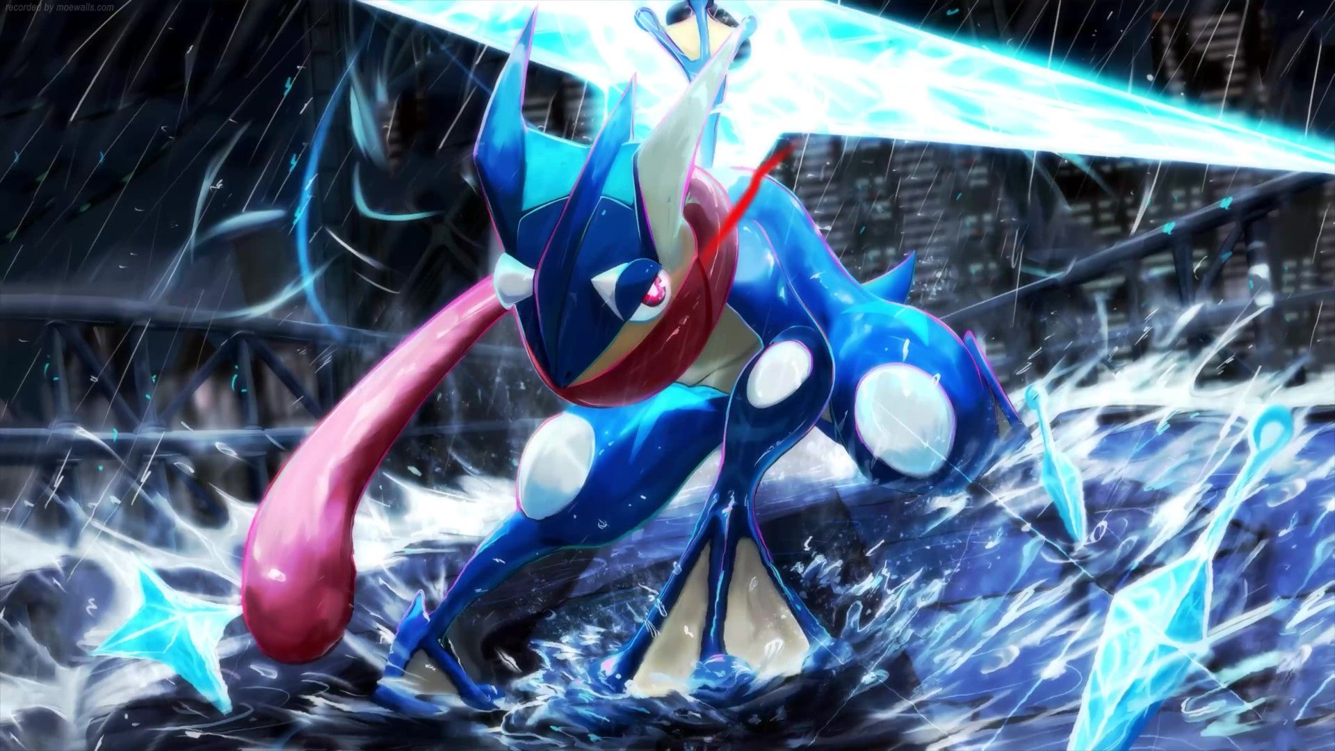 1920x1080 Greninja Live Wallpaper, Animated Wallpaper