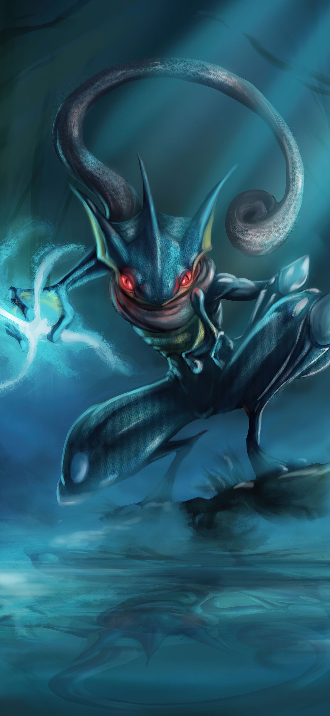 1125x2436 Greninja Creature 4k iPhone XS, iPhone iPhone X , HD 4k Wallpaper, Image, Background, Photos and Picture