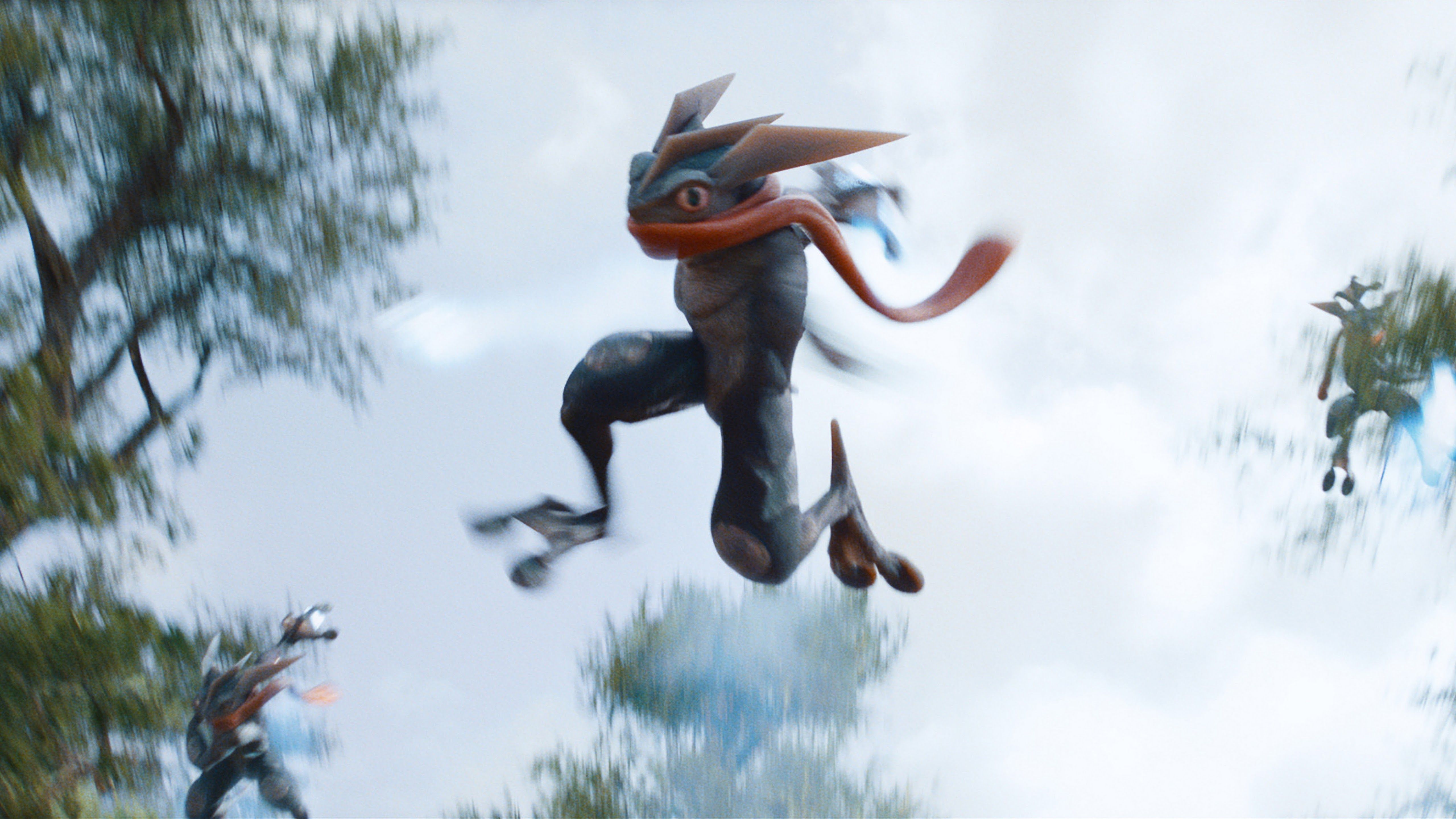 5120x2880 Greninja Pokemon: Detective Pikachu 4K Wallpaper HD