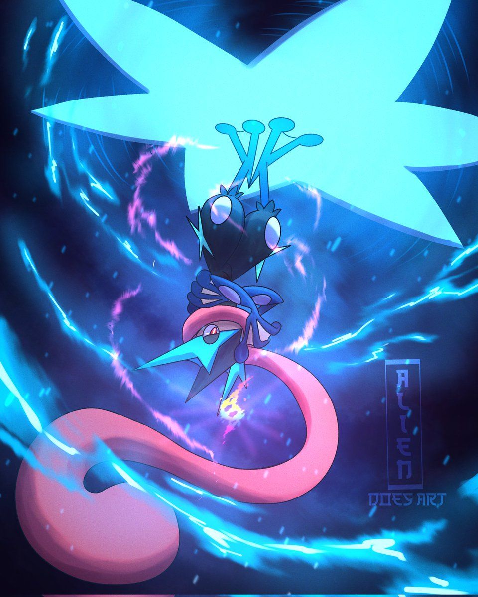 960x1200 MEGA Greninja is here!!! #nintendodirect #PokemonLegendsZA #megagreninja #pokemon