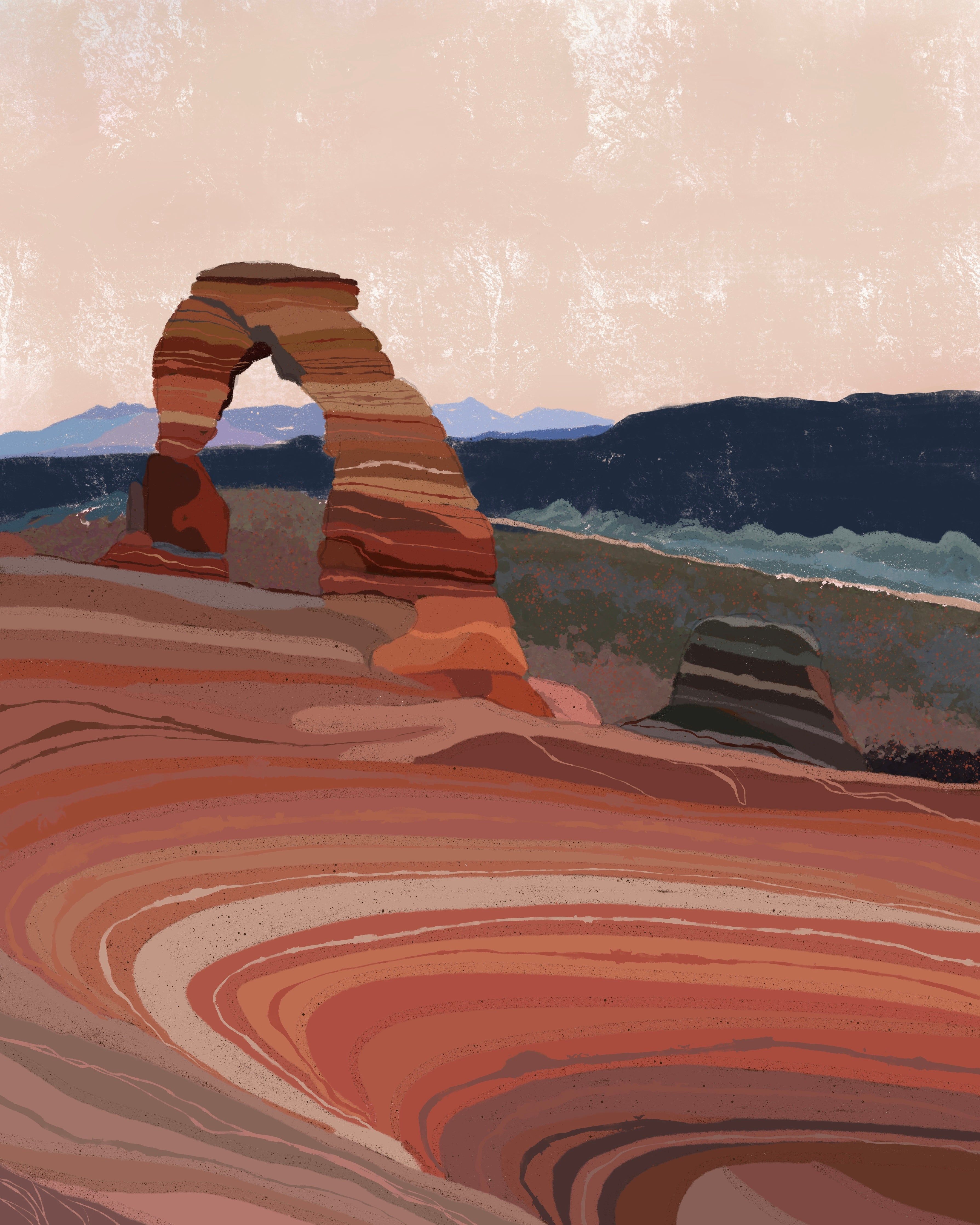 3578x4472 Arches National Park (Delicate Arch) unframed