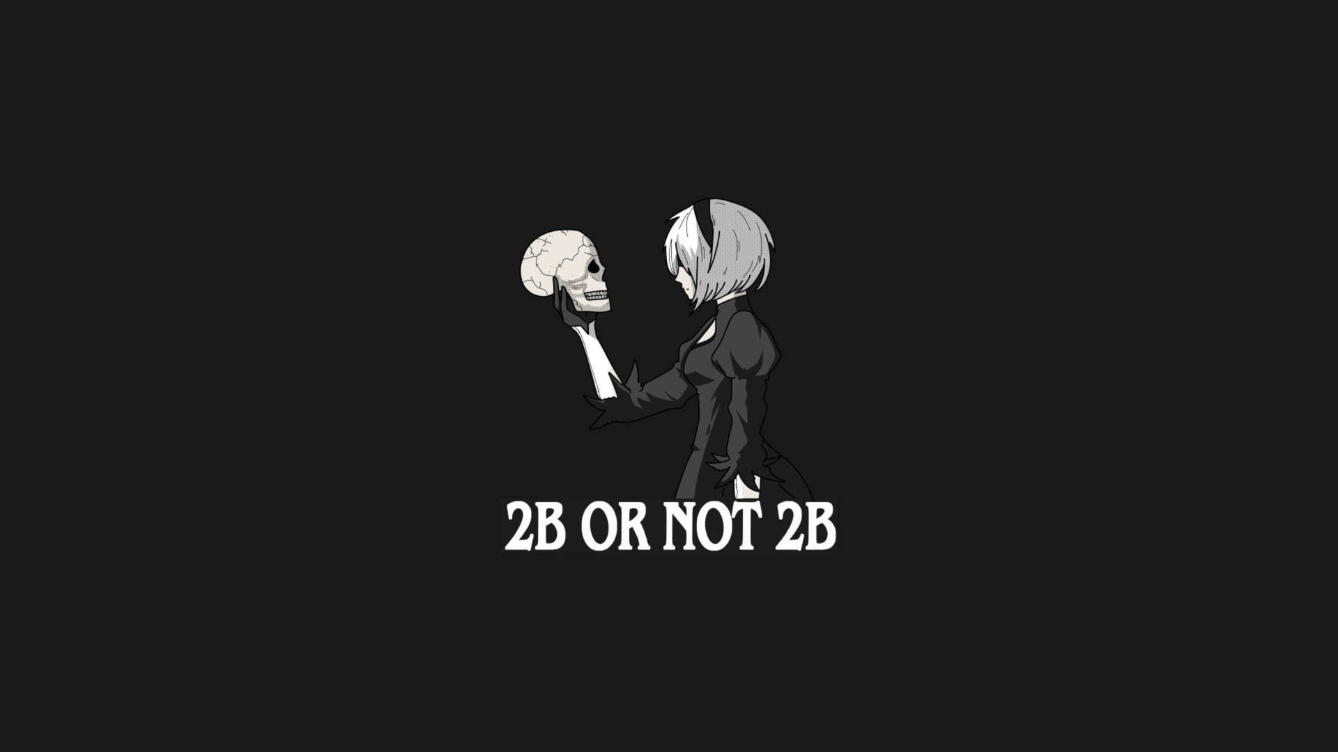 1920x1080 Download Make a Choice or Not 2B? Wallpaper