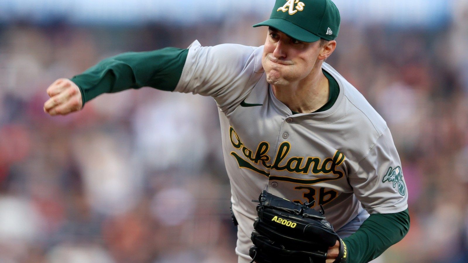 1600x900 A's split series against Giants as Logan Webb silences Oakland's bats