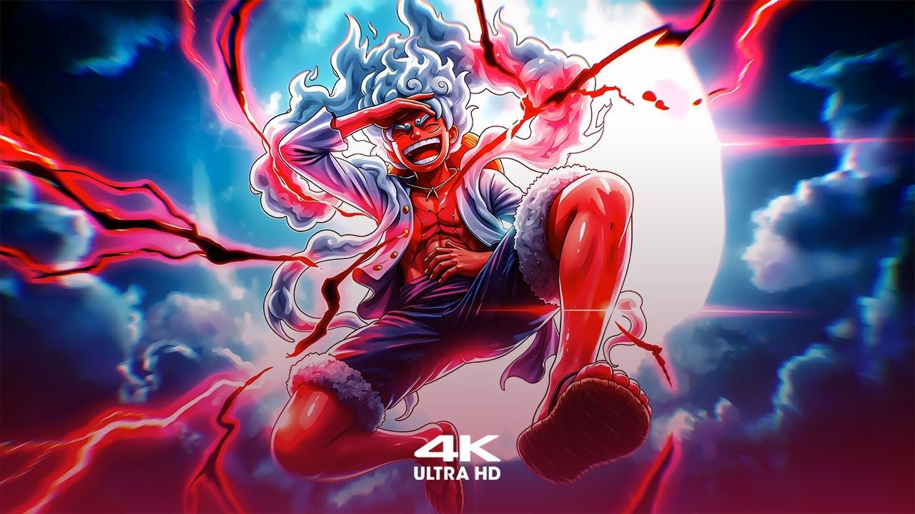 1280x720 Gear 5 Luffy Awakening