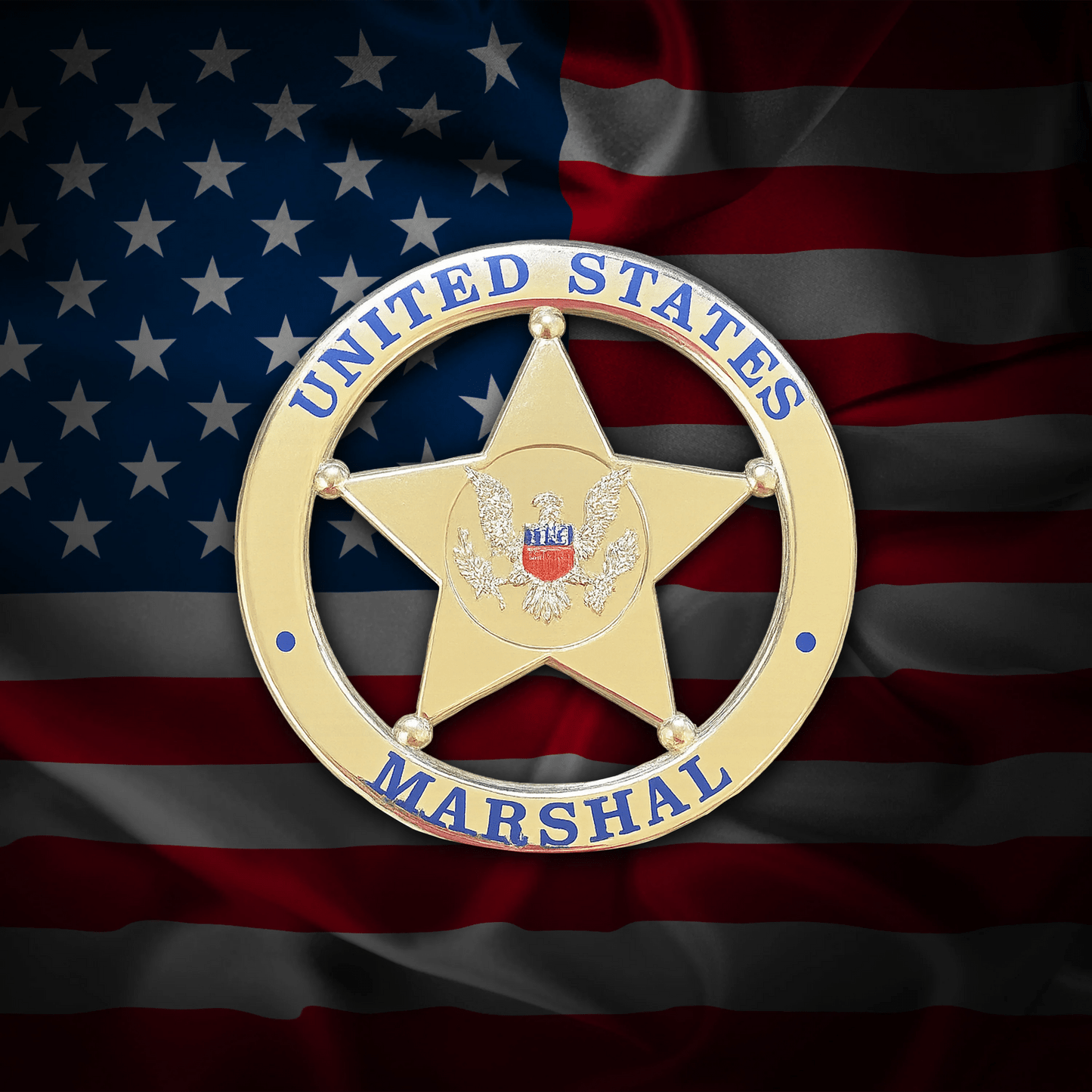 1445x1445 U.S. Marshal BadgePatch™. United States Marshals Badge