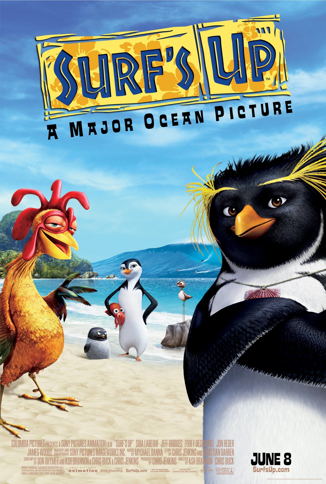 1379x2048 Surf's Up (2007)