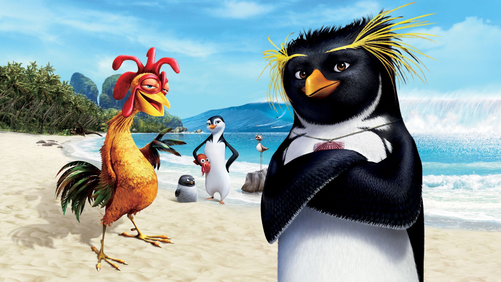 1920x1080 Surf's Up Wallpaper