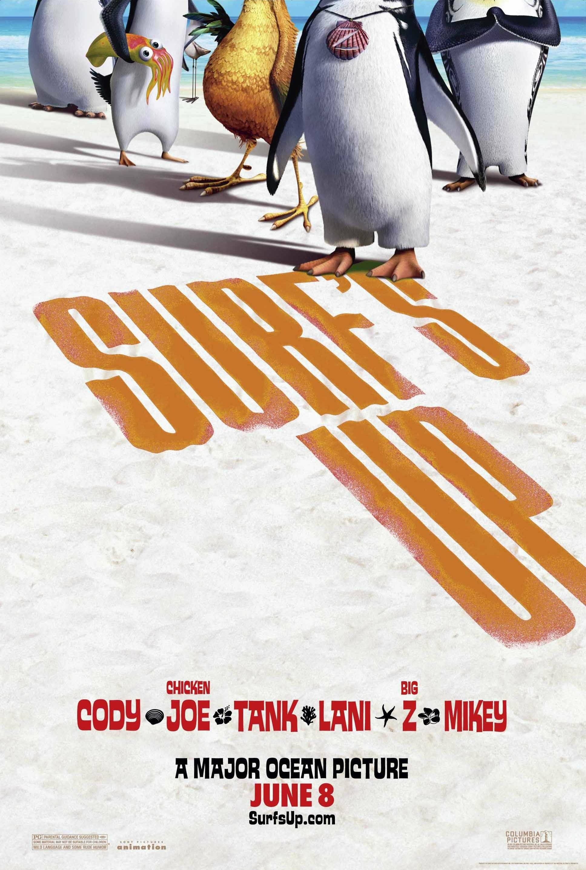 1935x2871 Surf's Up ( of 8): Mega Sized Movie Poster Image