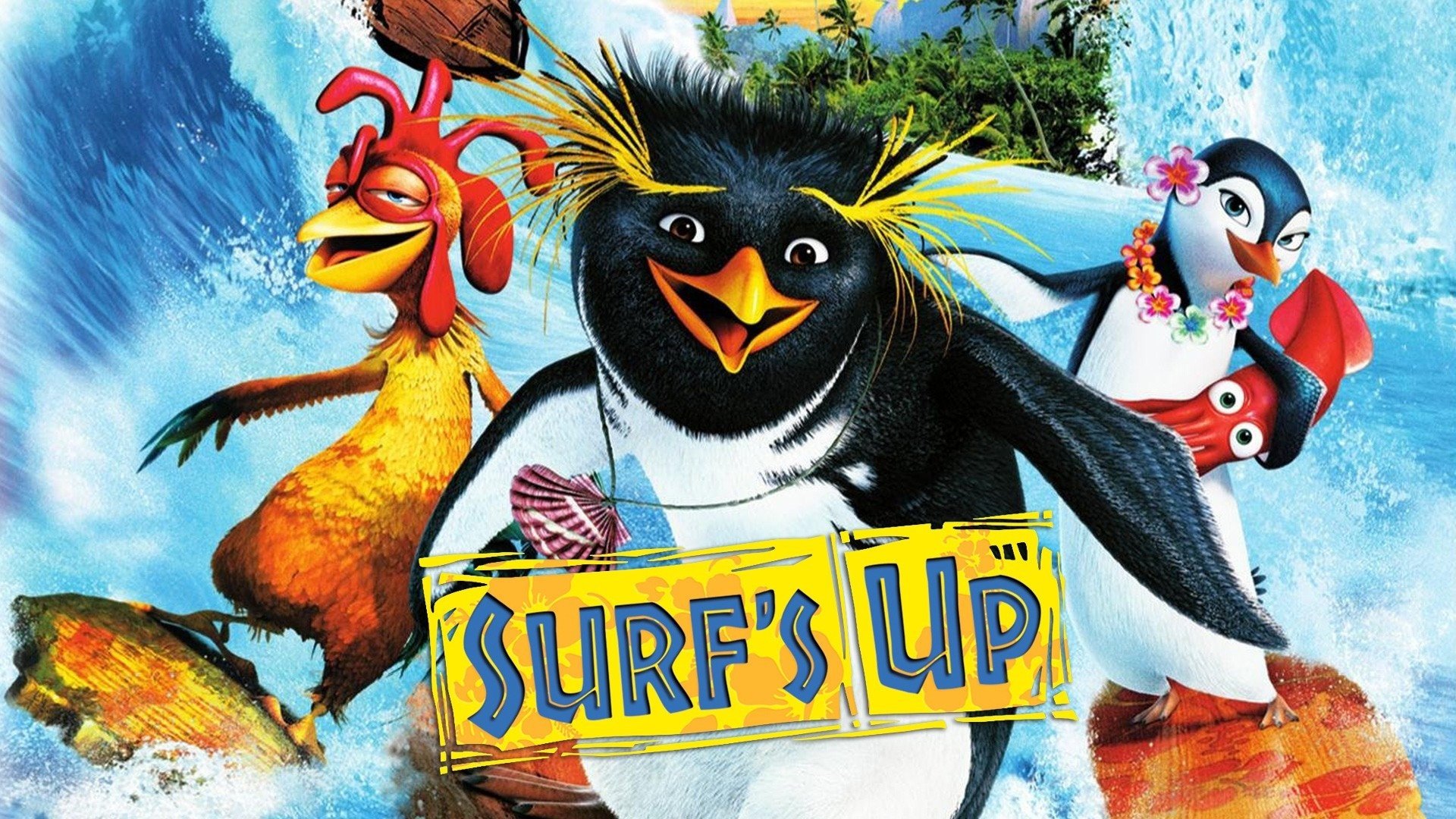 1920x1080 Surf's Up (2007) Wallpaper