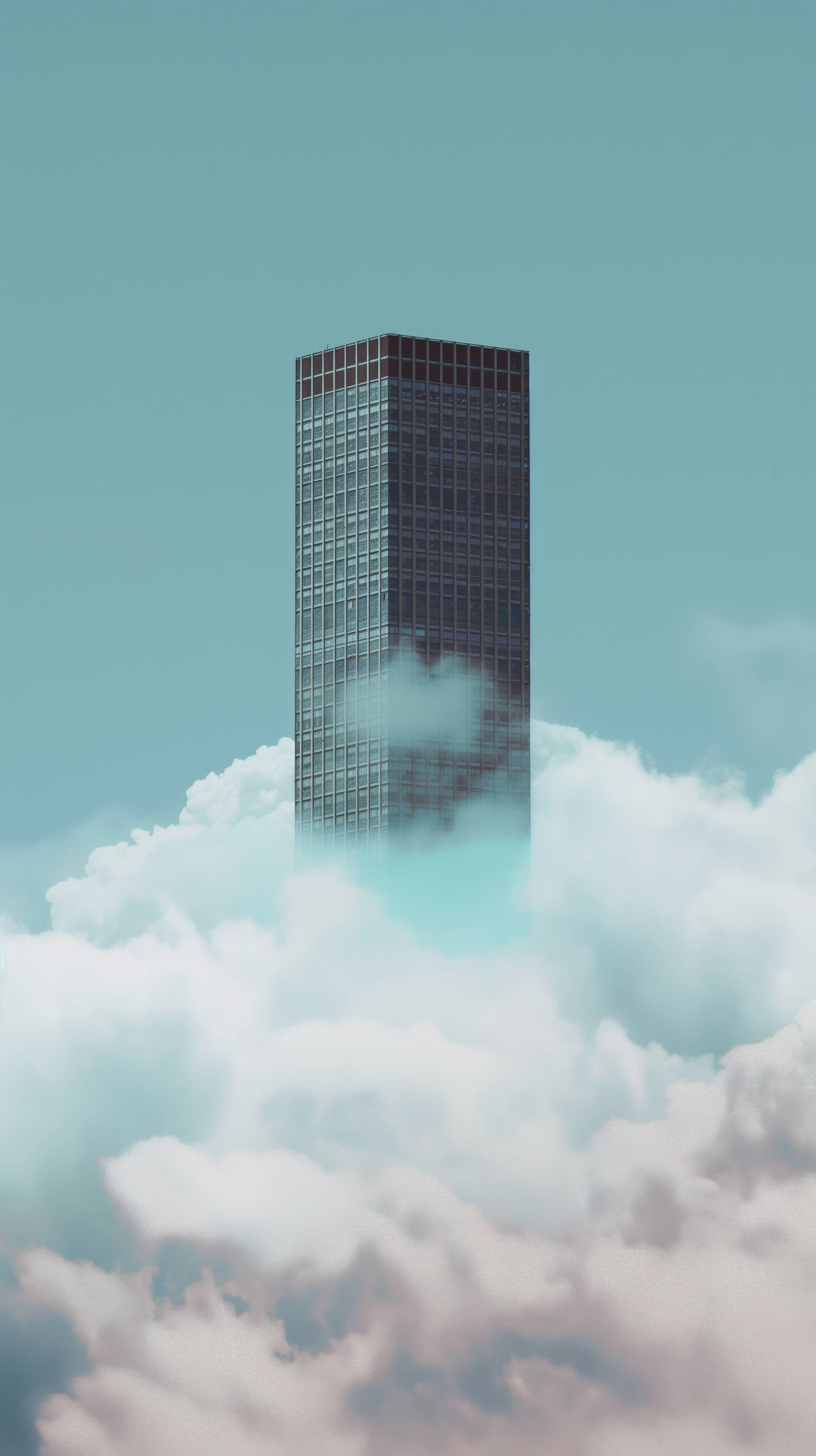 2210x3943 Skyscraper iPhone Depth Wallpaper. Free Architecture Image
