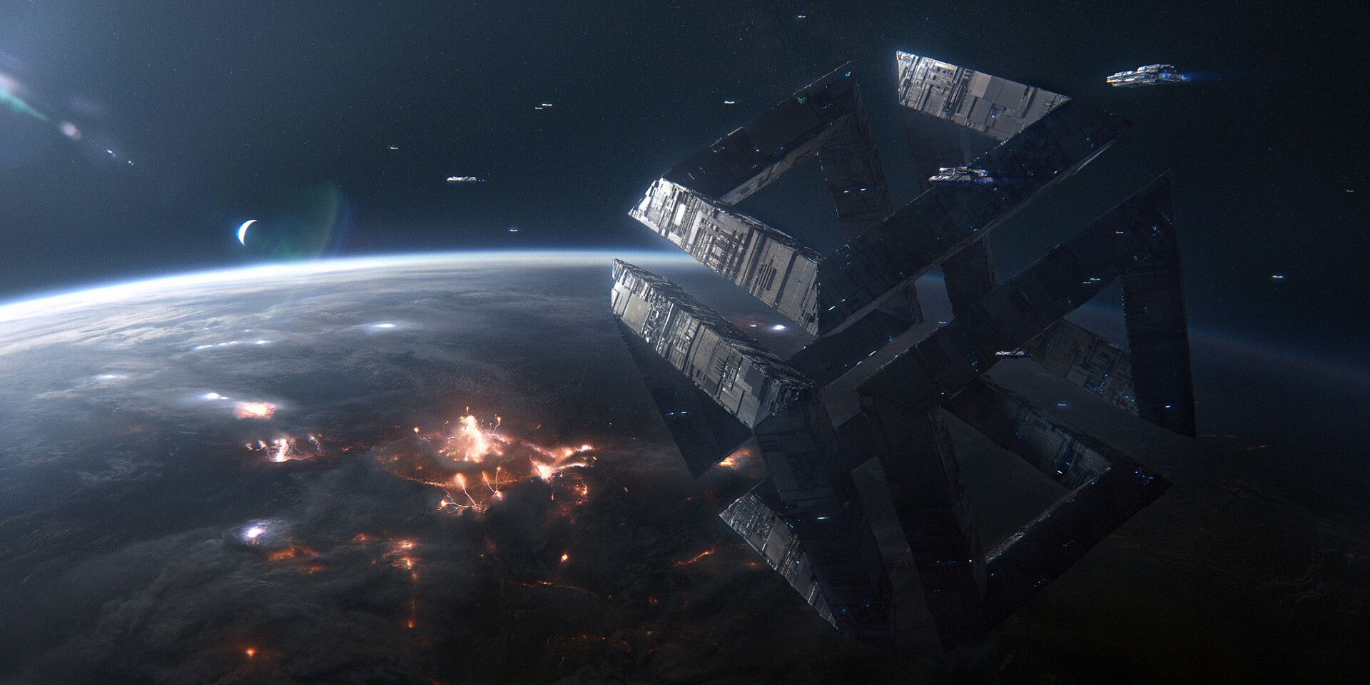 1920x960 Fascinating SciFi Megastructures