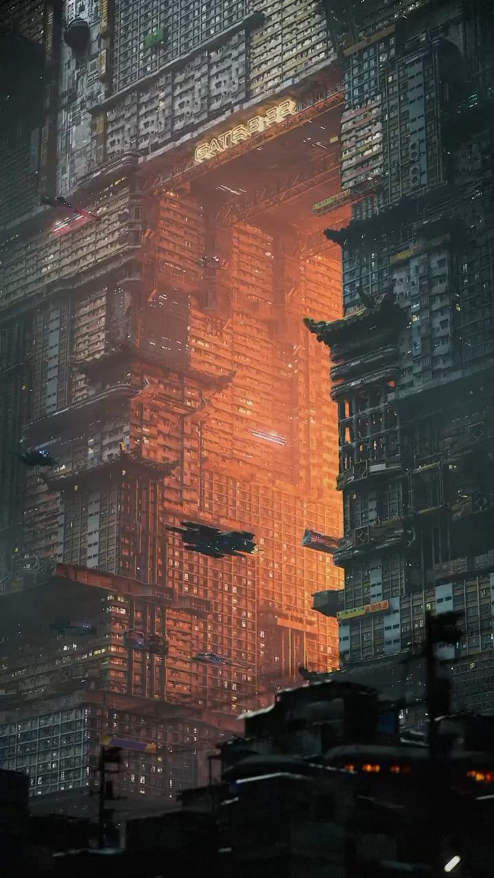 720x1280 Megastructure vibes (Artist Annibale Siconolfi)