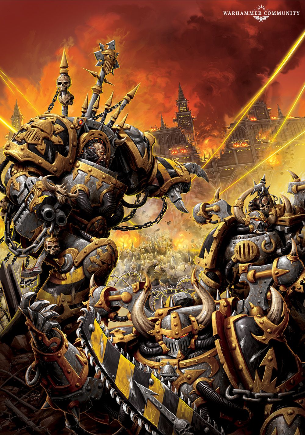 1000x1424 Iron warrior chaos space marine artades