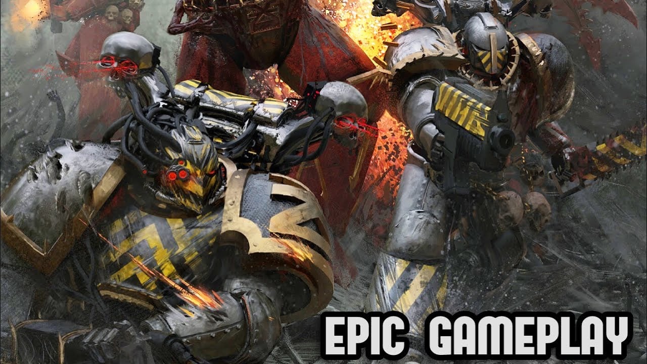 1280x720 Iron Warriors & World Eaters vs Imperial Guard! 40K: Space Marine (Augmented Mod)