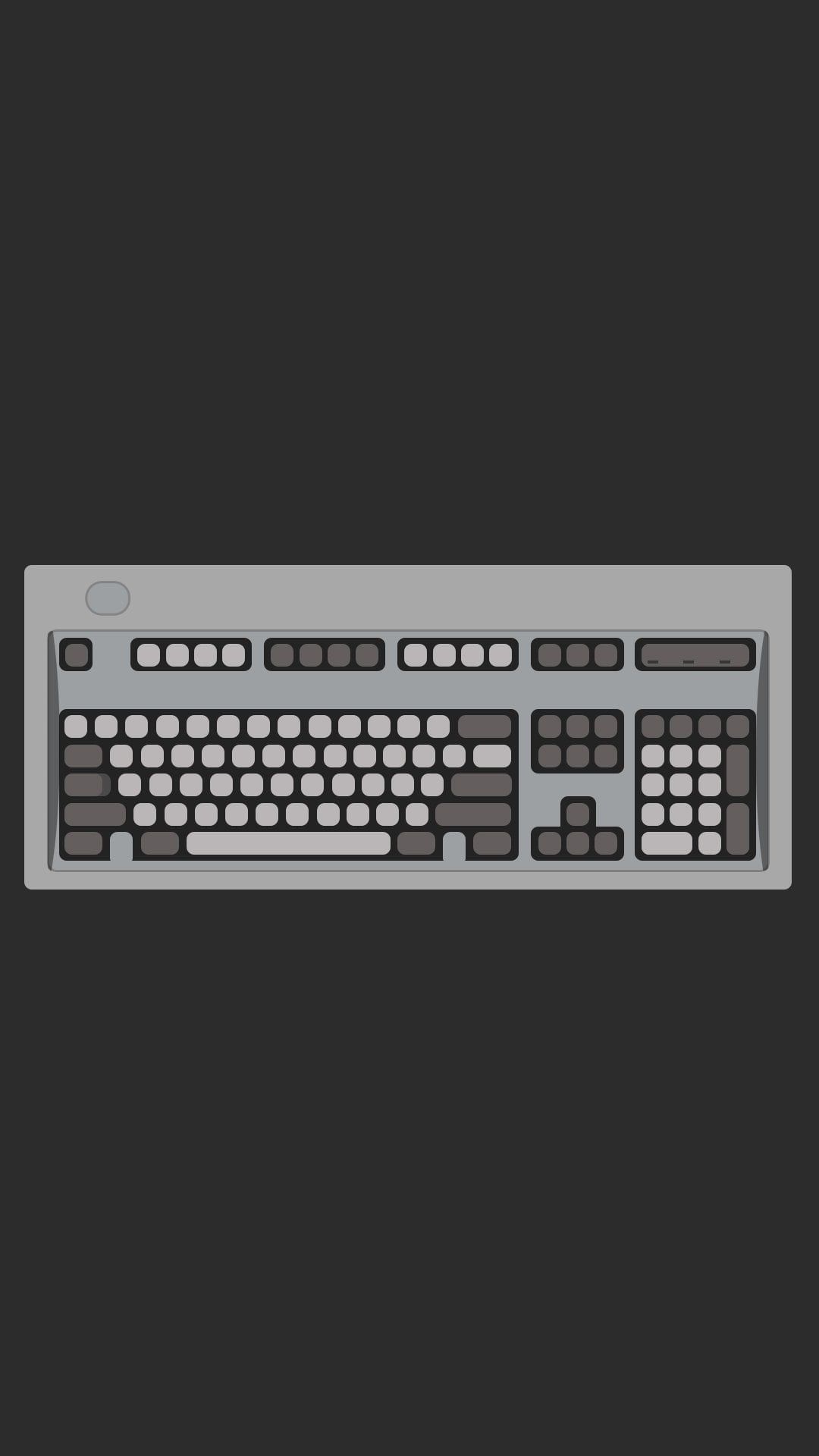 1080x1920 keyboard_art Minimalist keyboard wallpaper! (taking requests)