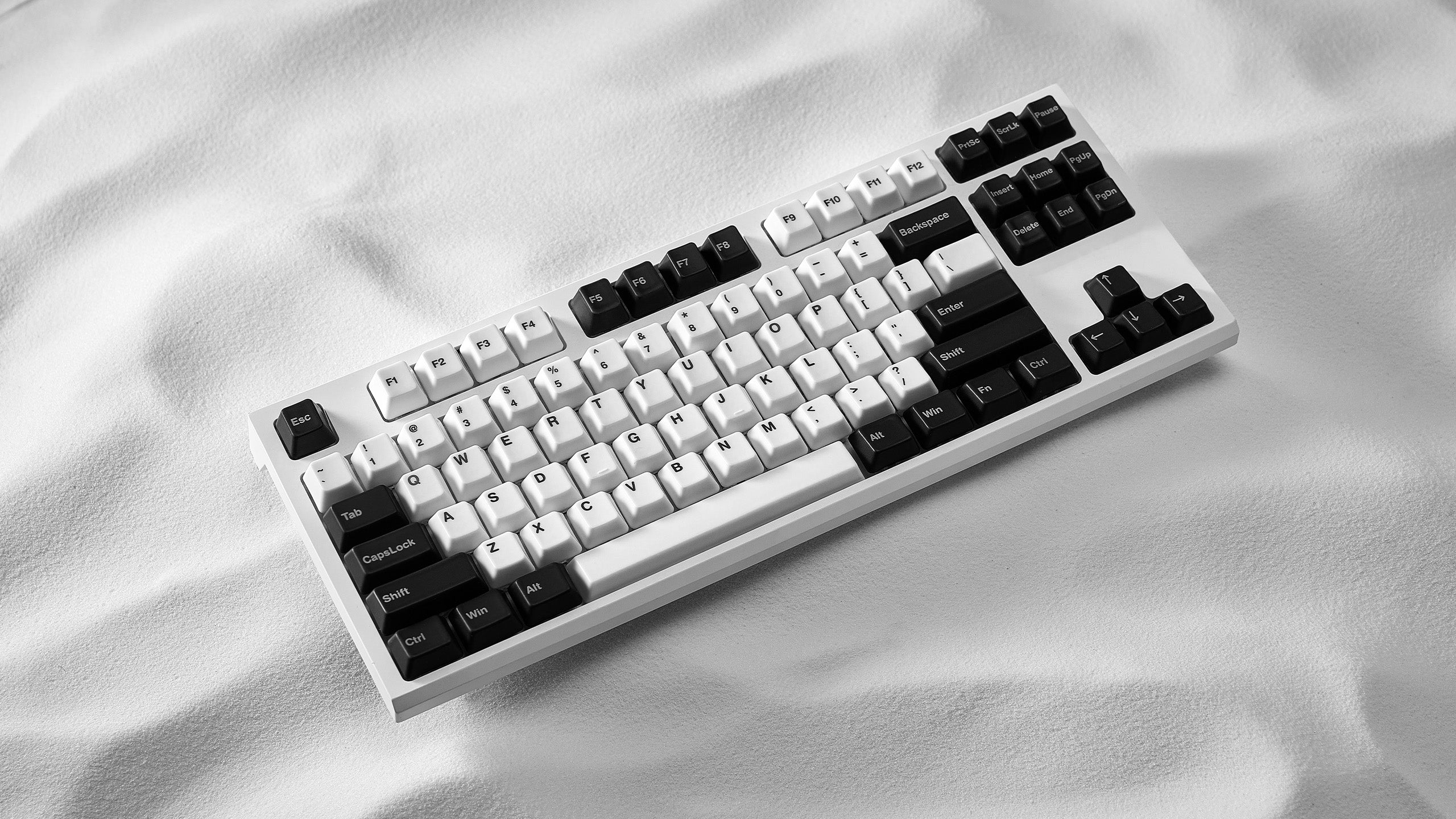 2560x1440 Ceramic Keycap Full Set V3 Matte White