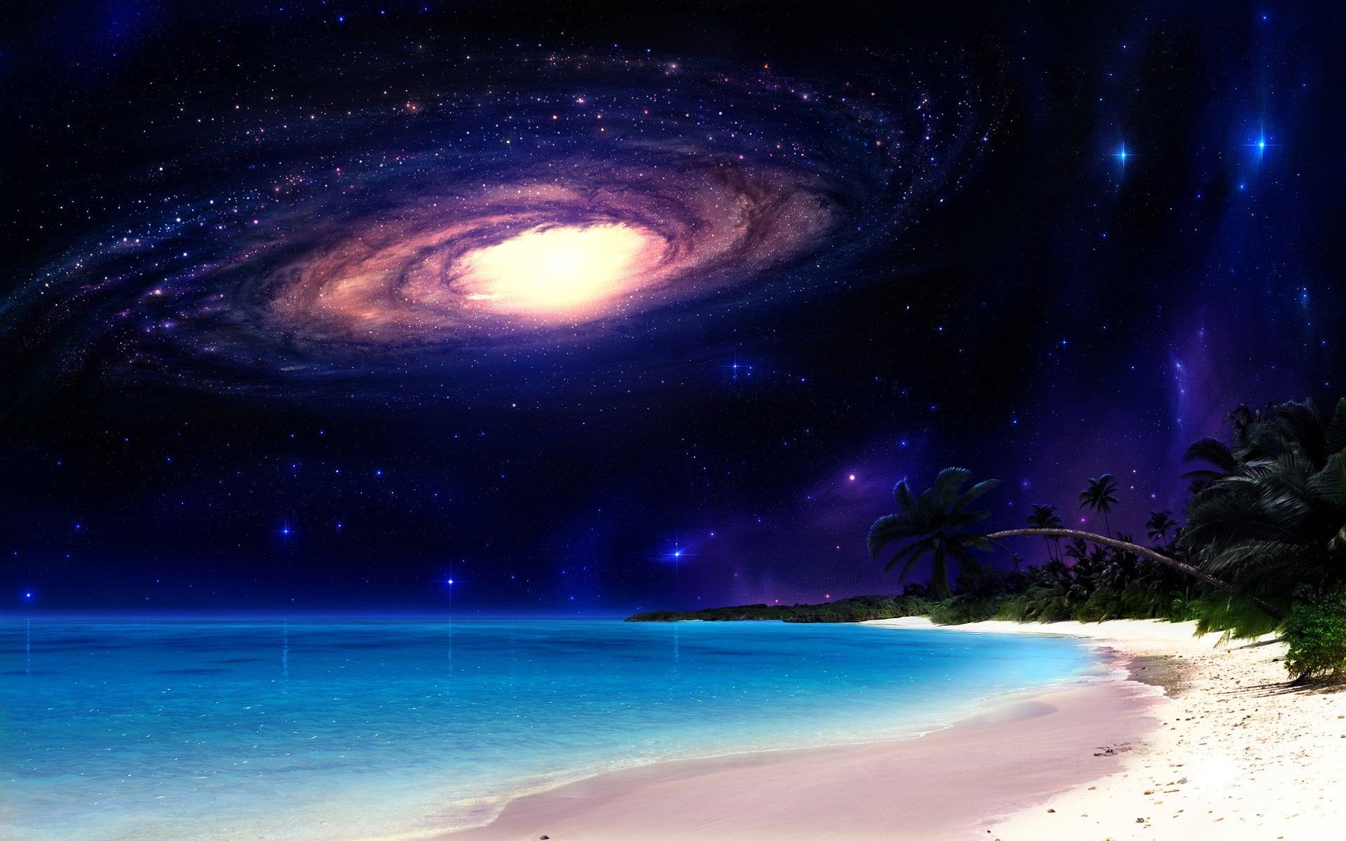 1920x1200 Remember the beach scene in the movie Contact? I made this a while back (2010), but recently uploaded a wallpaper sized version