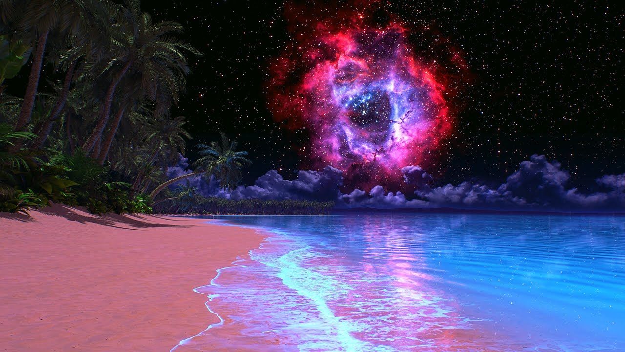 1280x720 Contact Beach Scene Hours Ocean Ambience Ultra HD