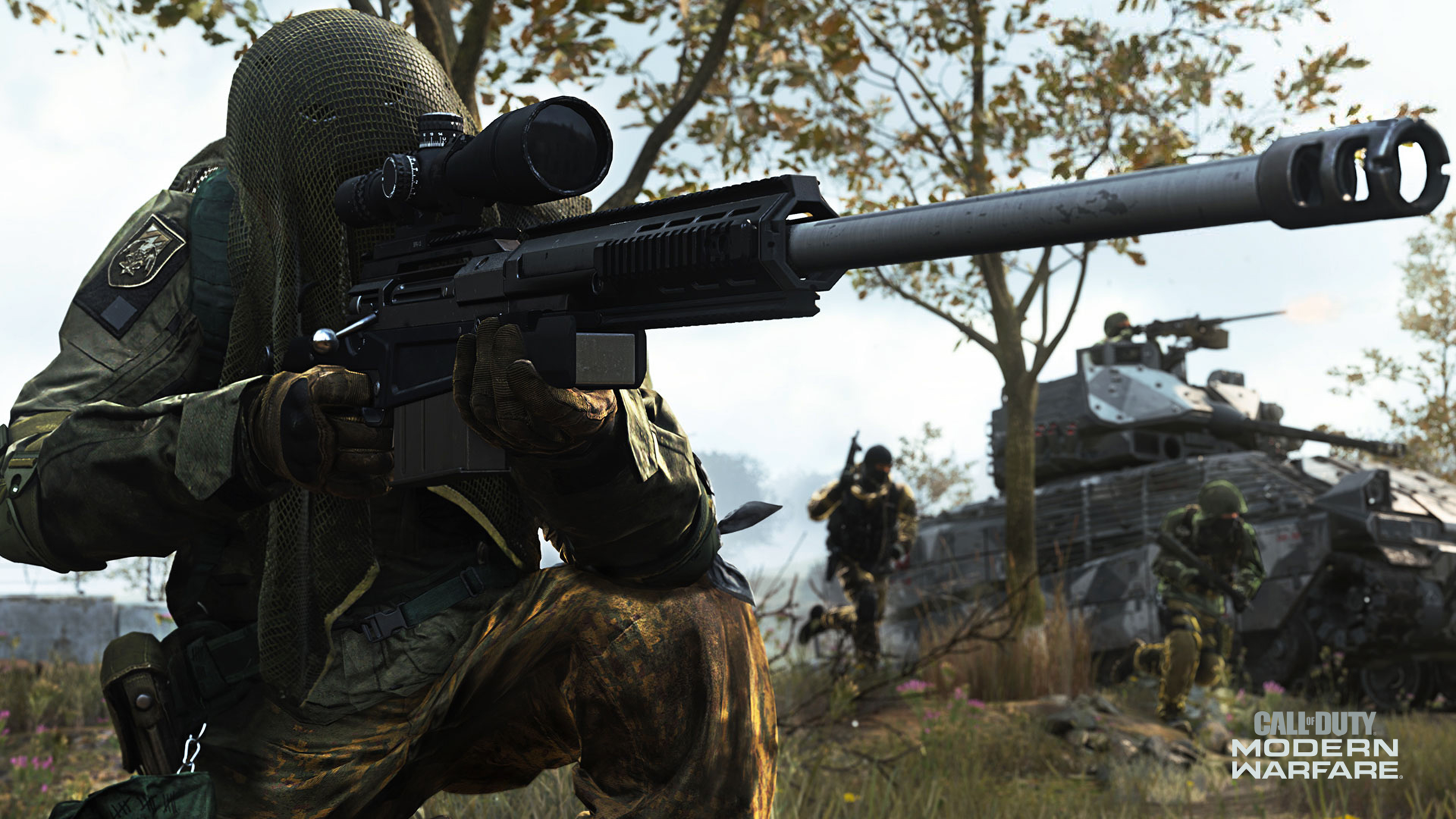 3840x2160 CoD Sniper Wallpaper