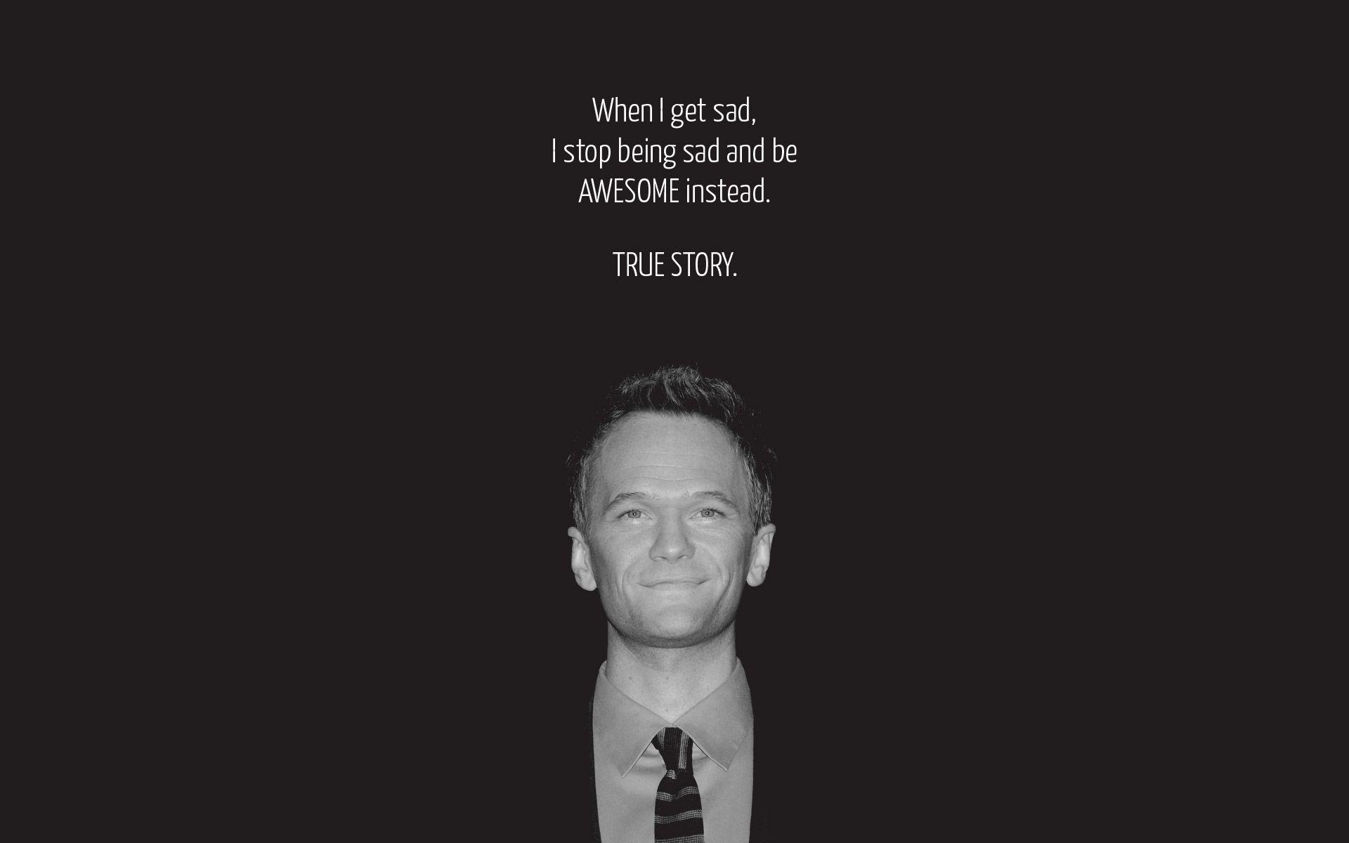 1920x1200 How I Met Your Mother Quotes Wallpaper