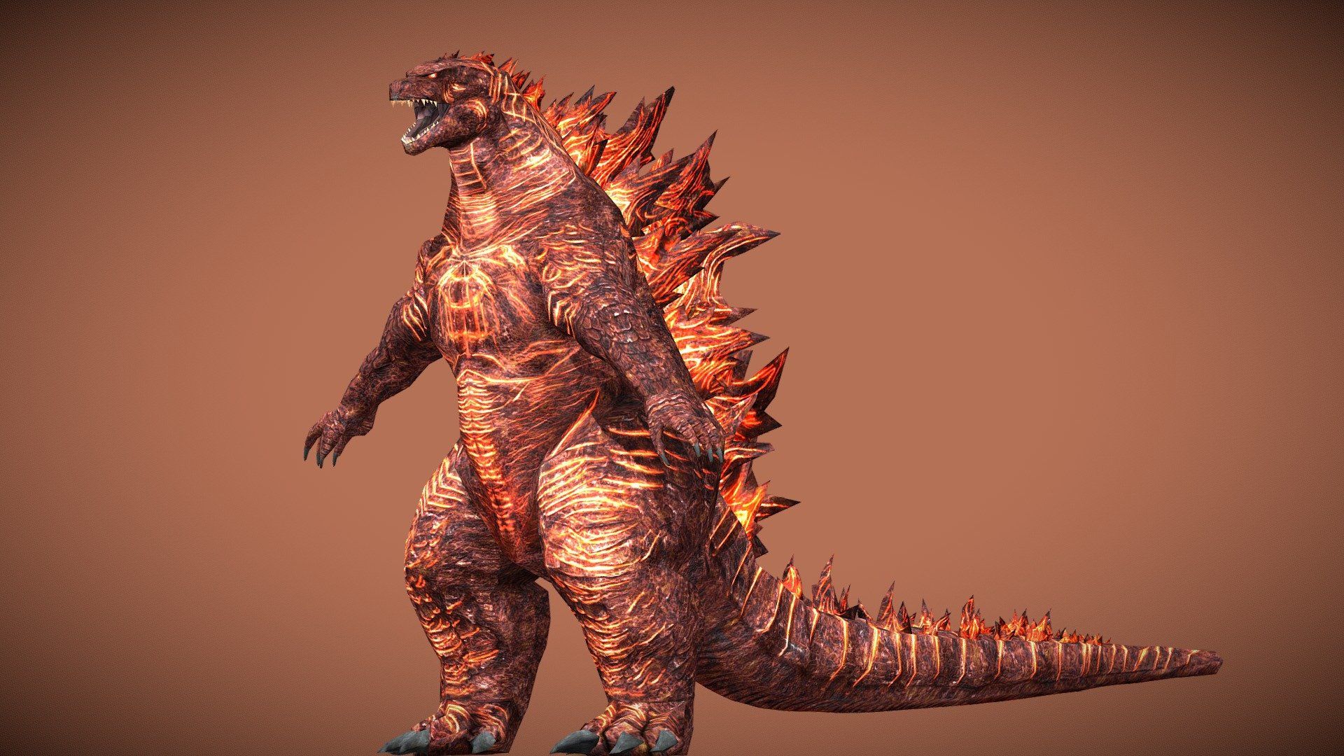 1920x1080 Save the Earth Melee Thermonuclear Godzilla Free 3D model by AllThingsSaurus [9729d42]