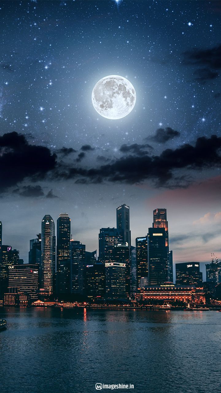 720x1280 Moon Mobile 4k Wallpaper