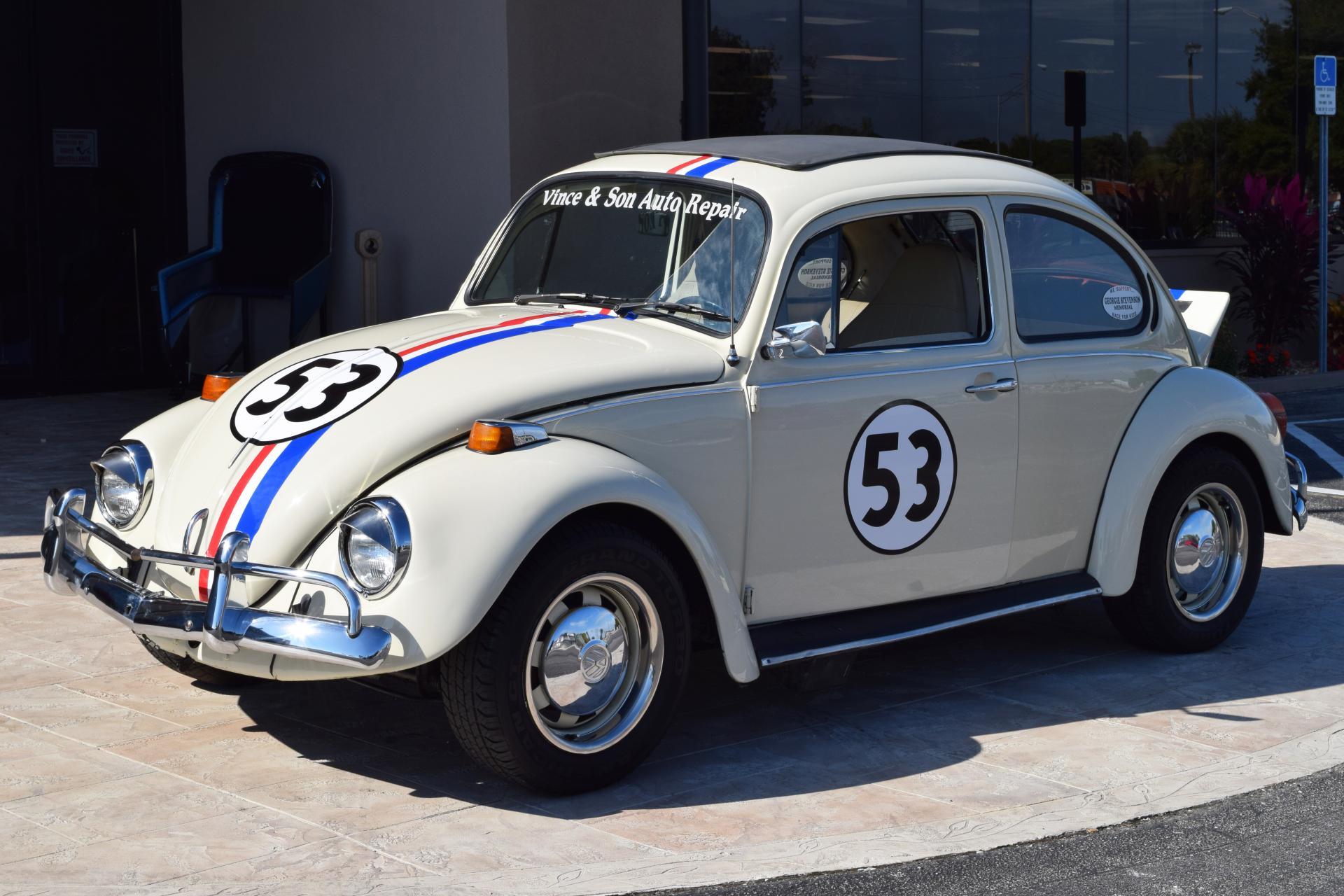 1920x1280 Used 1973 Z Movie CAR Herbie 1 Beetle Moving Parts. Venice, FL