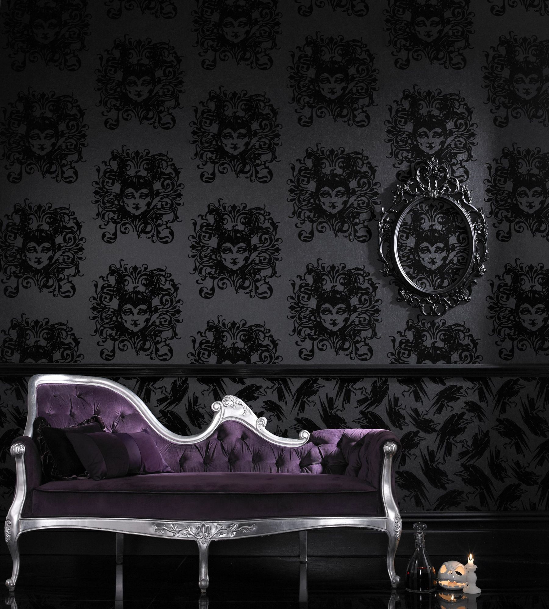 1800x1996 Decor: Dark and Decadent Wallpaper