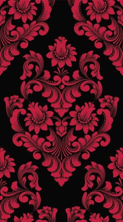 411x740 Floral Patterns Gothic Style Vectors Free High Quality Vectors From Freepik
