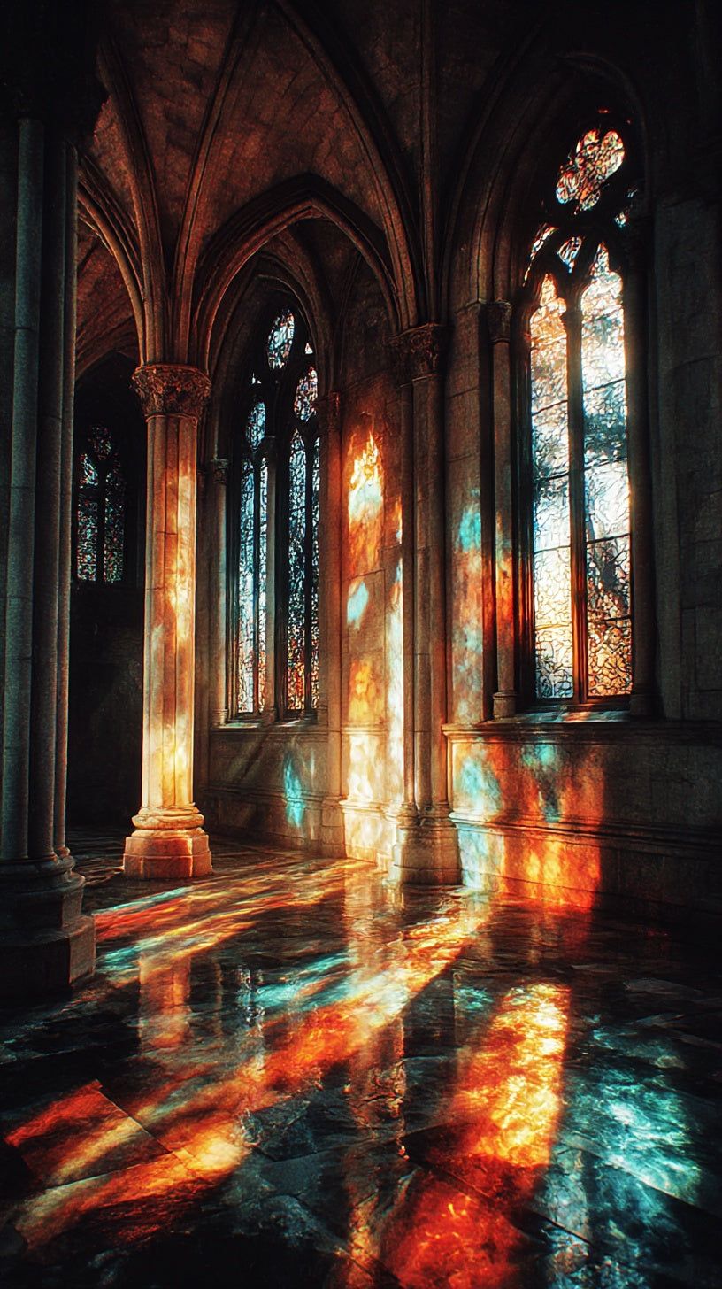 816x1456 Free Gothic iPhone Background