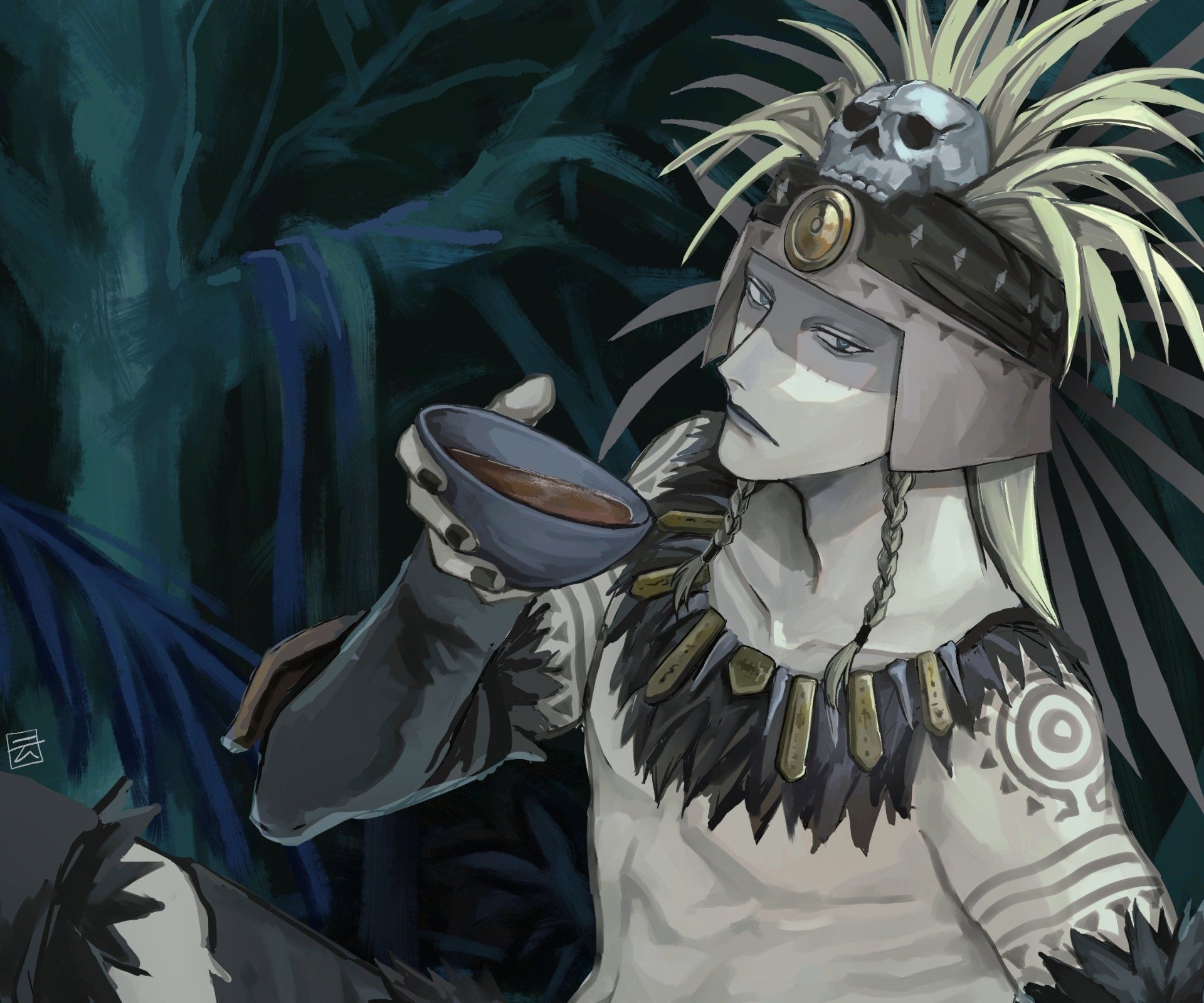 1920x1600 Download Tezcatlipoca Anime Fate Grand Order HD Wallpaper By UNNN Lobx1875