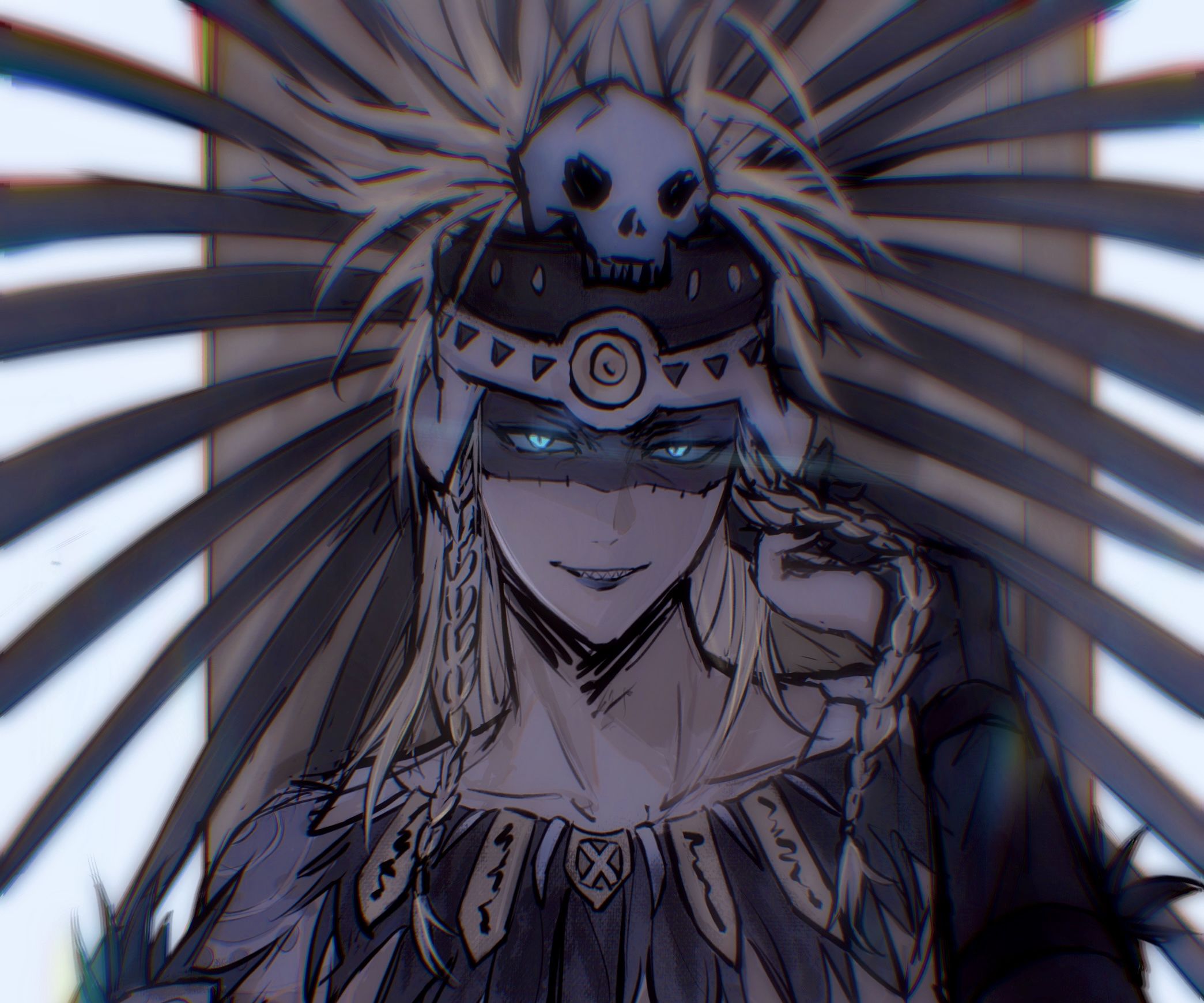2089x1741 Download Tezcatlipoca Assassin (Fate Grand Order) Anime Fate Grand Order HD Wallpaper By きに Kini886x1741