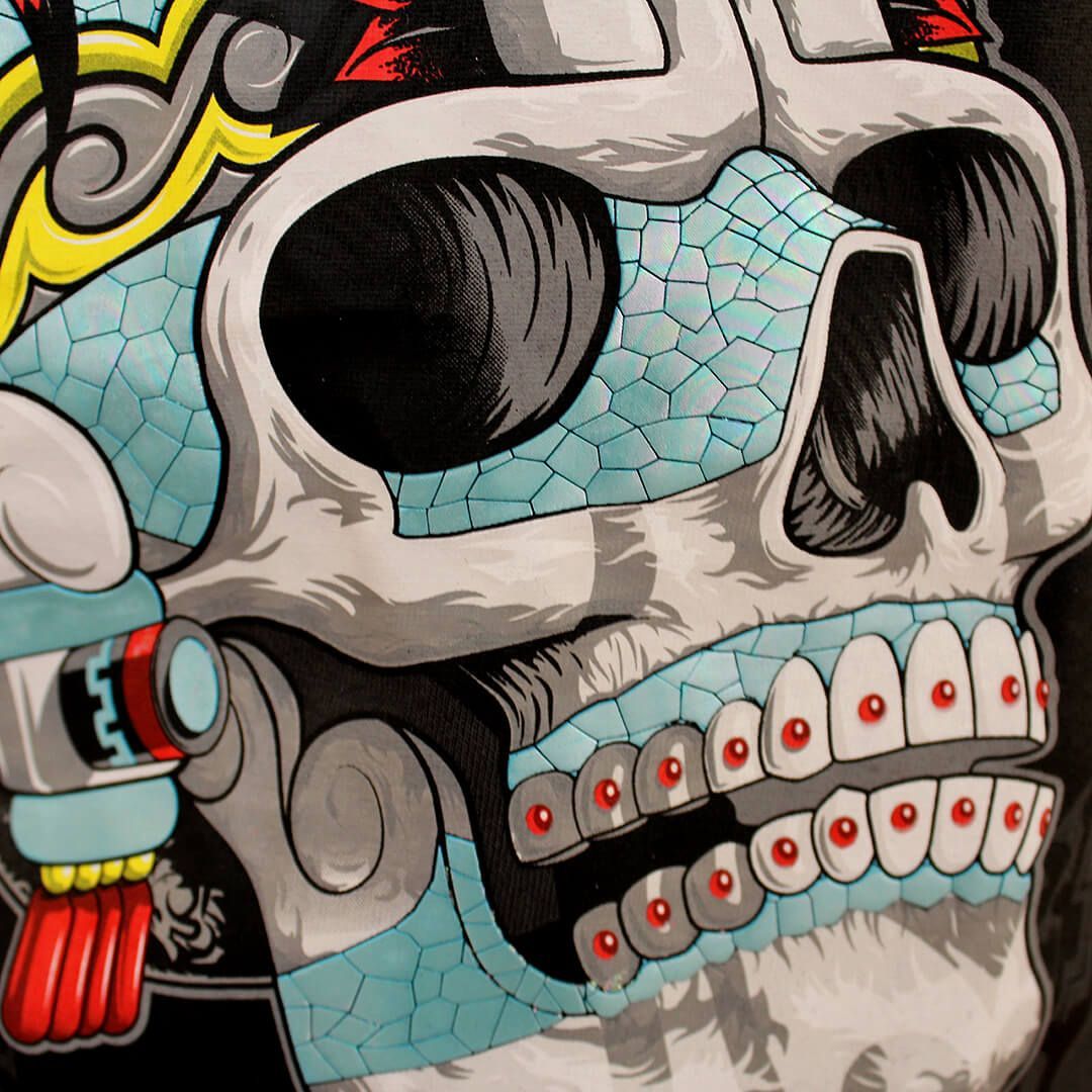 1080x1080 Tezcatlipoca Mexican Design Karani Art T Shirt